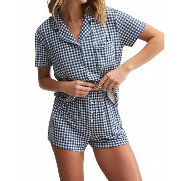 Z SUPPLY Other - NEW Z SUPPLY amy gingham pajama set in blue